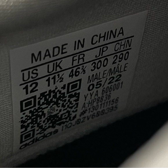 Adidas UltraBoost PE Football Cleats Men's 12 White Gray Silver Chrome HP8836 - Picture 12 of 12